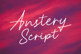 Anstery Script Handwritten Fonts for Modern Brand Identity