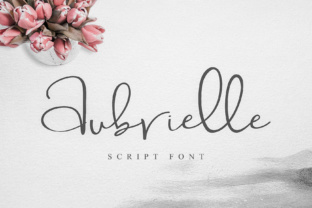 Aubrielle Script Handwritten Font Review for Campaign Design