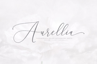 Aurellia: A Classy Handwritten Font for Elegant Digital Brands