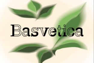 Basvetica: A Bold Serif Typeface for Handmade Branding