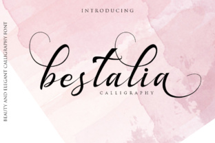 Bestalia Display Font for Romantic Digital Branding