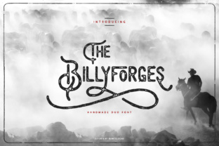 Billyforges: The Western Typeface for High-Impact Campaign Visuals