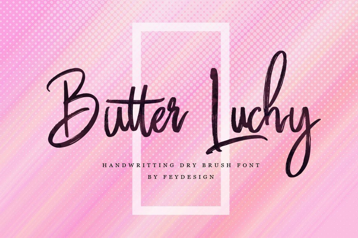 Butter Luchy: A Contemporary Script Handwritten Font for Modern Web Design
