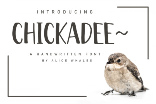 Chickadee: A Quirky Sans Serif for Fun Designs