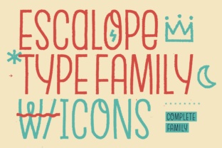 Escalope: The Hand-Drawn Typeface for Bold Campaign Visuals