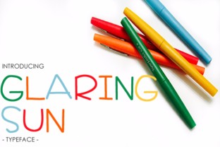Glaring Sun: The Cute Sans Serif Font for Modern Editorial Design