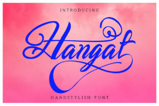 Hangat: A Gorgeous Script Font for Charming Handmade Designs