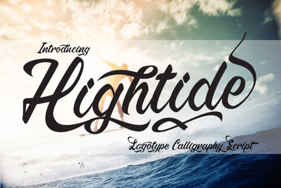 Hightide: The Retro Script Font for Handmade Branding