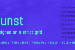Kunst Typeface for Modern Handmade Branding and Labels