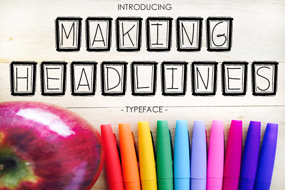 Making Headlines: A Cute Decorative Font for Handmade Branding