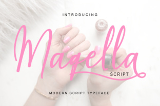 Maqella Script Handwritten Font Review for Campaign Design