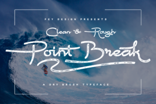 Point Break Typeface for Editorial and Brand Design