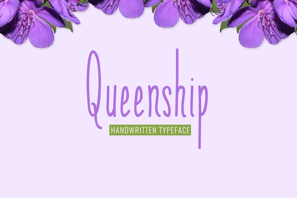 Queenship: The Elegant Playful Font for Modern Branding