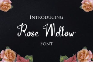 Rose Mellow Typeface: A Handwritten Script for Warm Editorial Design