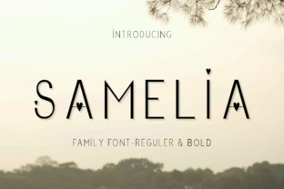 Samelia: The Modern Sans Serif Typeface for Clean Digital Design