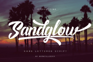 Sandglow: The Perfect Script Handwritten Font for Handmade Brands