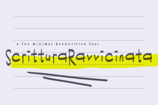 Scrittura Ravvicinata: A Playful Brush Typeface for Modern Branding