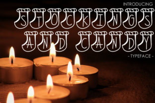 Stockings and Candy: A Festive Display Font for Holiday Editorial Design