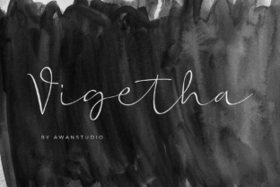 Vigetha Script Handwritten Fonts for Elegant Branding